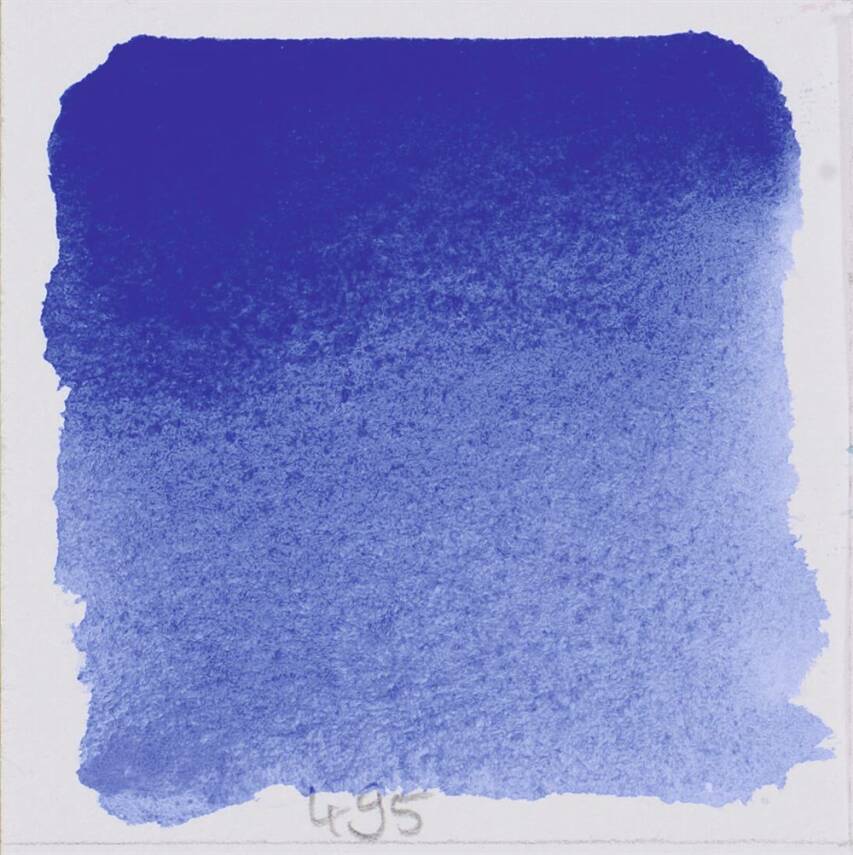 Schmincke Horadam Aquarell Artist Sulu Boya Yarım Tablet 495 Ultramarine Violet  - 2
