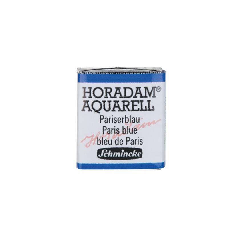 Schmincke Horadam Aquarell Artist Sulu Boya Yarım Tablet  491 Paris Blue - 1
