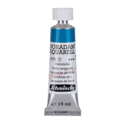 Schmincke Horadam Aquarell Artist Watercolor 15 ml Tube Series 1 475 Helio Turquoise