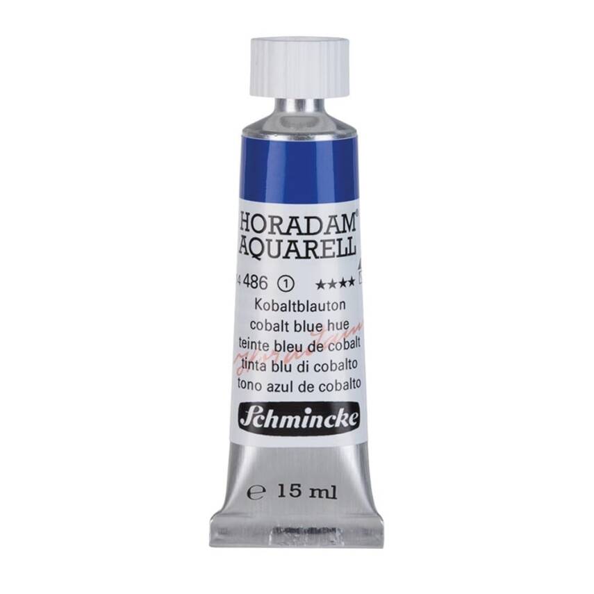 Schmincke Horadam Aquarell Artist Watercolor 15 ml Tube Series 1 486 Cobalt Blue Hue - 1