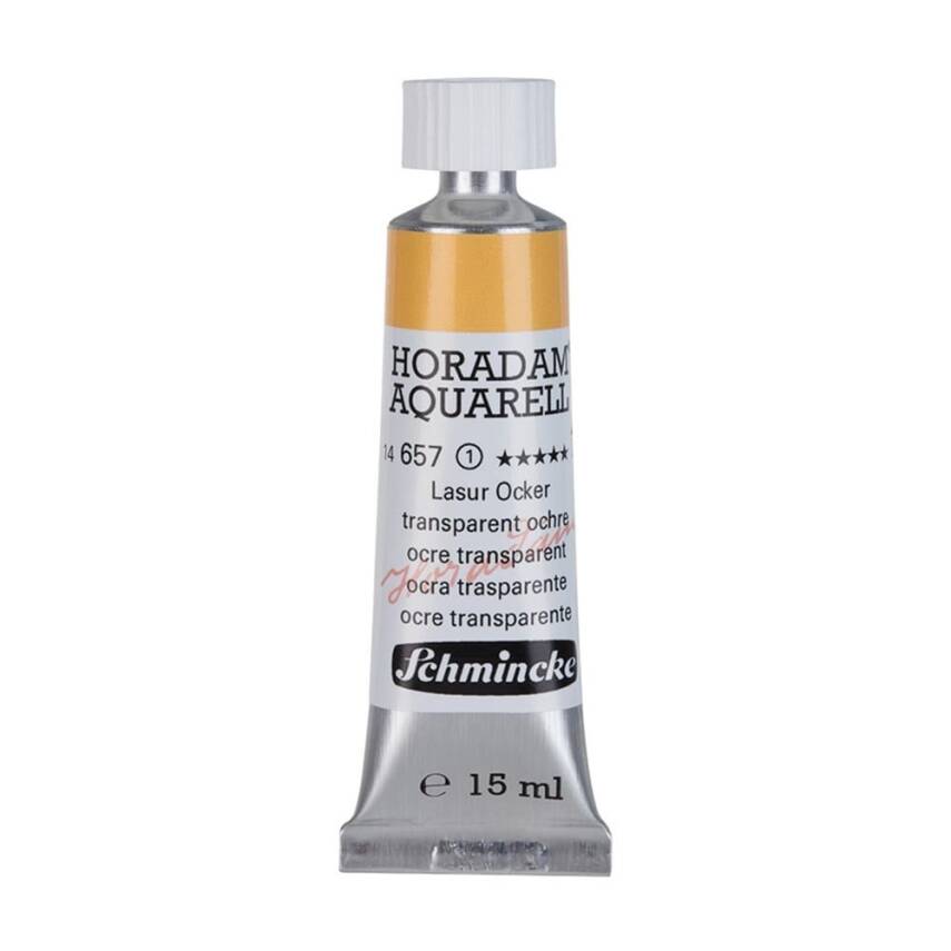 Schmincke Horadam Aquarell Artist Watercolor 15 ml Tube Series 1 657 Transparent Ocher - 1