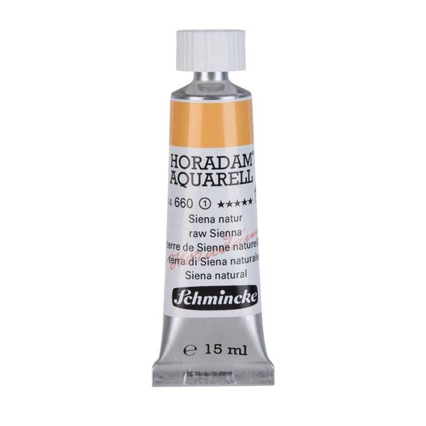 Schmincke Horadam Aquarell Artist Watercolor 15 ml Tube Series 1 660 Raw Sienna - 1