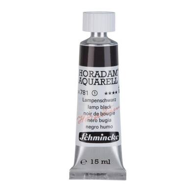 Schmincke Horadam Aquarell Artist Watercolor 15 ml Tube Series 1 781 Lamp Black