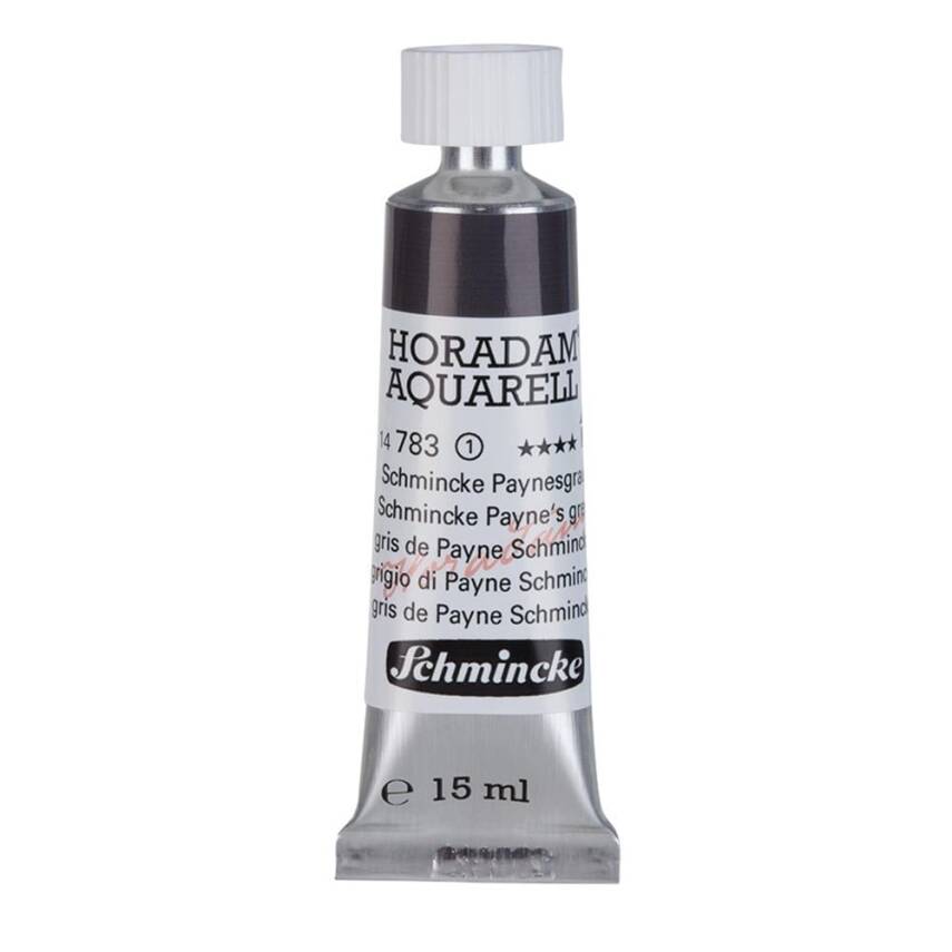 Schmincke Horadam Aquarell Artist Watercolor 15 ml Tube Series 1 783 Schmincke Payne'S Gray - 1