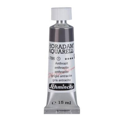 Schmincke Horadam Aquarell Artist Watercolor 15 ml Tube Series 1 786 Charcoal Gray