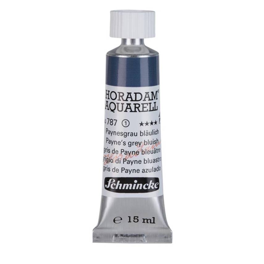 Schmincke Horadam Aquarell Artist Watercolor 15 ml Tube Series 1 787 Payne'S Gray Bluish - 1