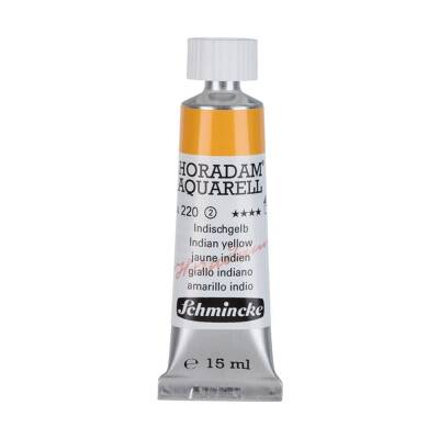 Schmincke Horadam Aquarell Artist Watercolor 15 ml Tube Series 2 220 Indian Yellow