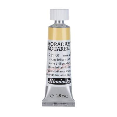 Schmincke Horadam Aquarell Artist Watercolor 15 ml Tube Series 2 221 Jaune Brilliant Dark