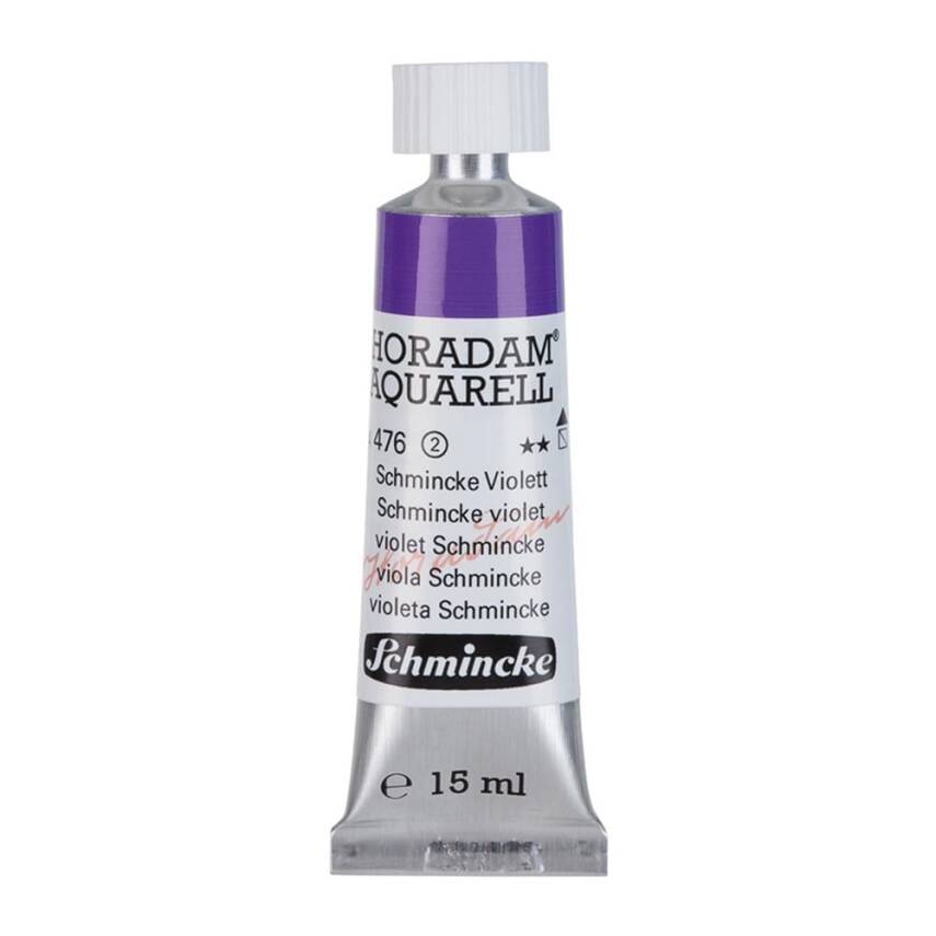 Schmincke Horadam Aquarell Artist Watercolor 15 ml Tube Series 2 476 Schmincke Violet - 1