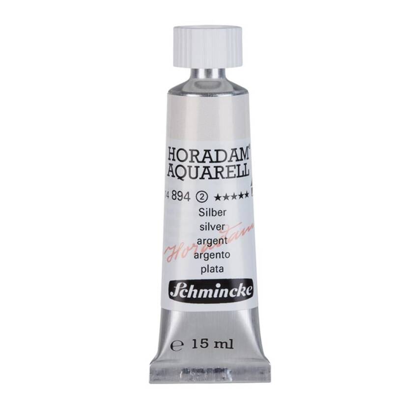 Schmincke Horadam Aquarell Artist Watercolor 15 ml Tube Series 2 894 Silver - 1