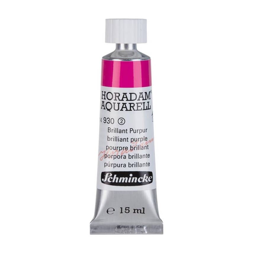 Schmincke Horadam Aquarell Artist Watercolor 15 ml Tube Series 2 930 Brilliant Purple - 1