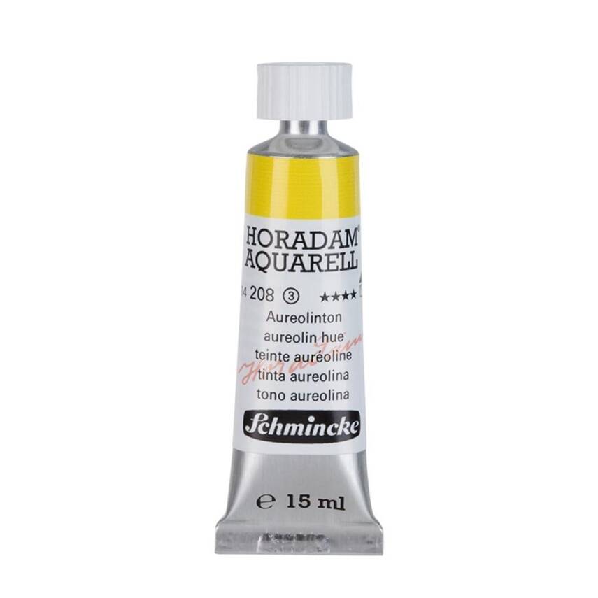 Schmincke Horadam Aquarell Artist Watercolor 15 ml Tube Series 3 208 Aureolin Modern - 1