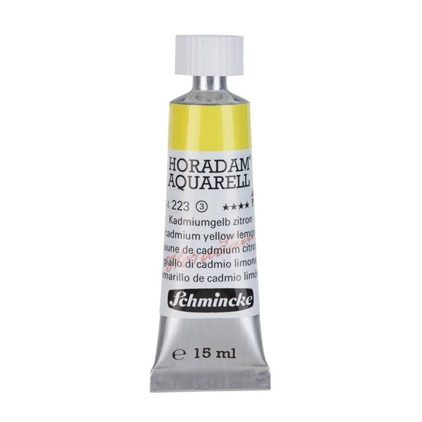 Schmincke Horadam Aquarell Artist Watercolor 15 ml Tube Series 3 223 Cadmium Yellow Lemon - 1