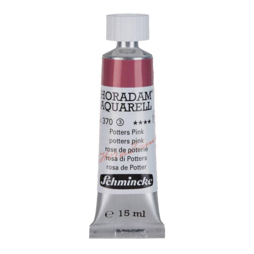 Schmincke Horadam Aquarell Artist Watercolor 15 ml Tube Series 3 370 Potters Pink - 1