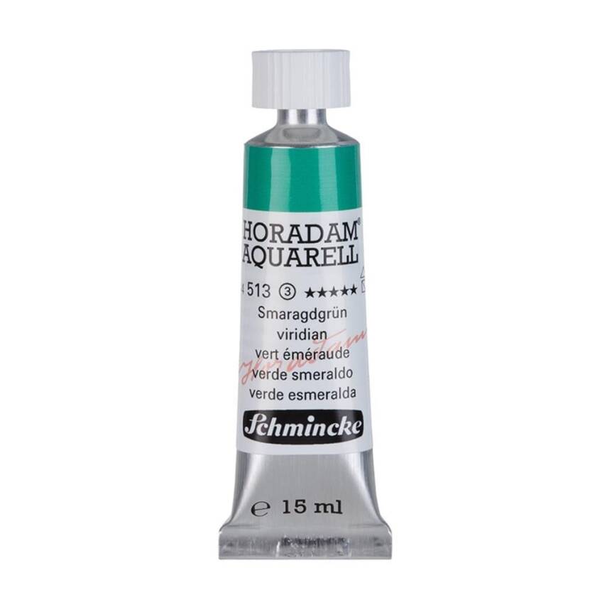Schmincke Horadam Aquarell Artist Watercolor 15 ml Tube Series 3 513 Viridian - 1
