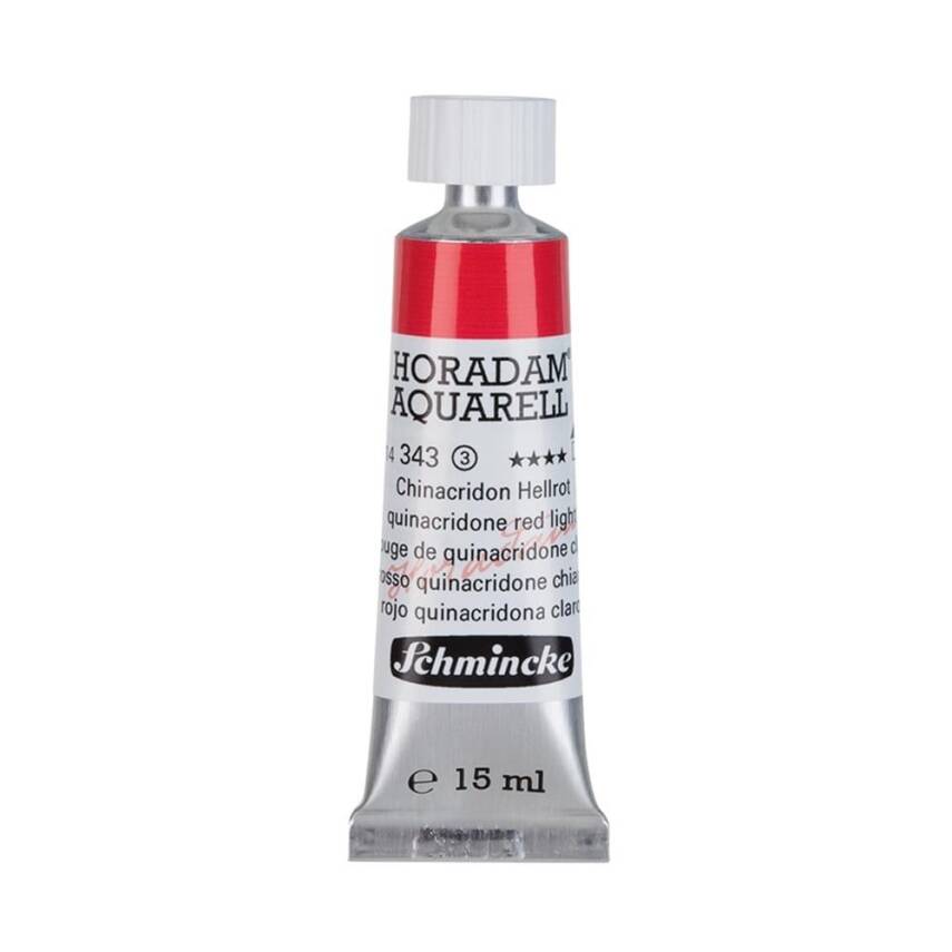 Schmincke Horadam Aquarell Artist Watercolor 15 ml Tube Series 3 Quinacridone Red Light - 1