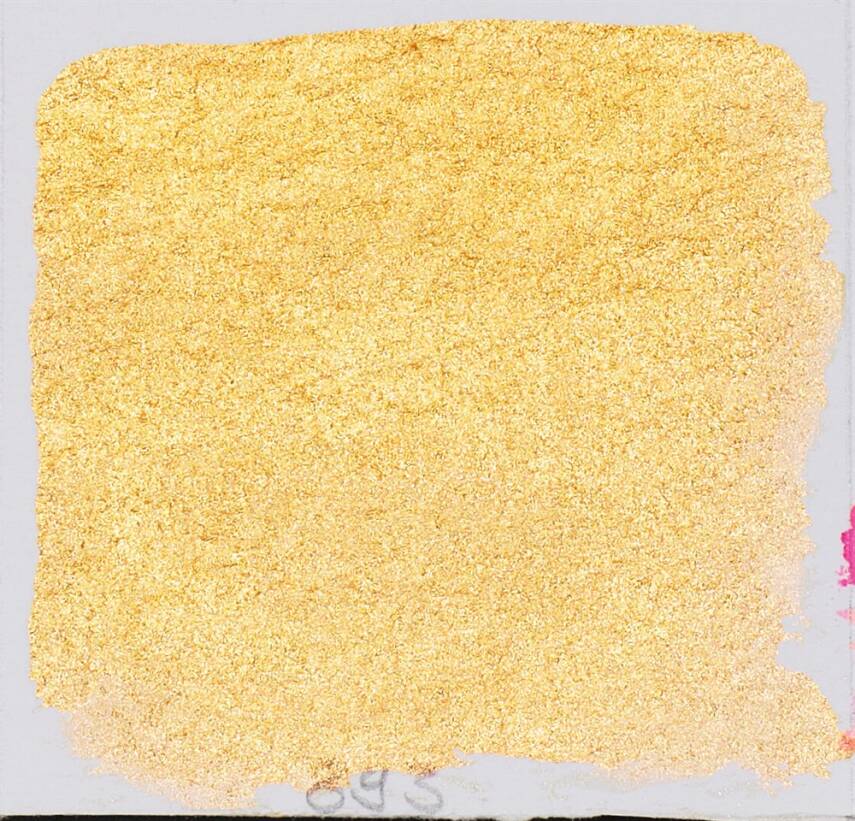 Schmincke Horadam Aquarell Artist Watercolor 893 Gold 1/2 Tab. - 2