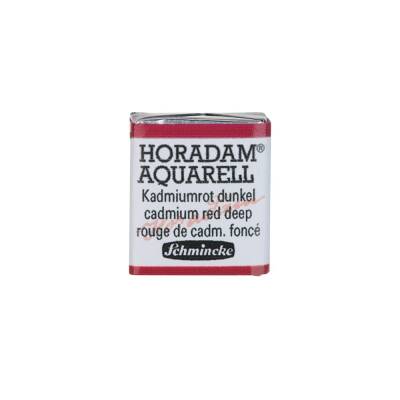 Schmincke Horadam Aquarell Artist Watercolor Cadmium Red Deep 1/2 Tab.