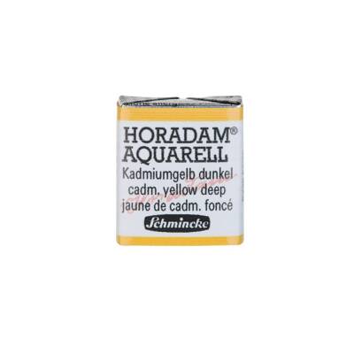 Schmincke Horadam Aquarell Artist Watercolor Cadmium Yellow Deep 1/2 Tab.