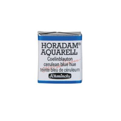 Schmincke Horadam Aquarell Artist Watercolor Cerulean Blue Hue 1/2 Tab.