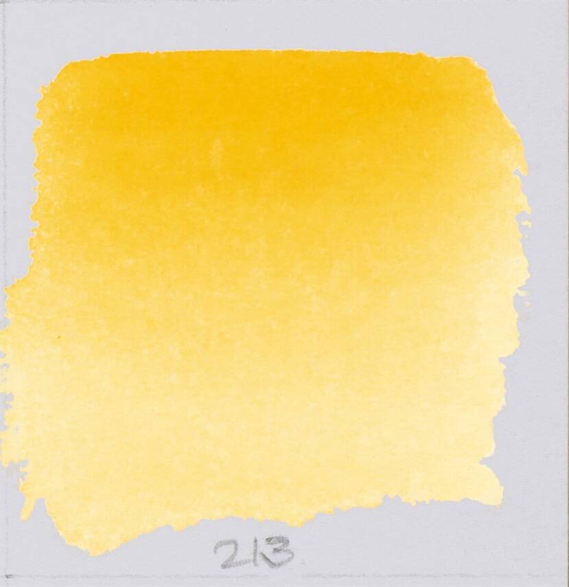 Schmincke Horadam Aquarell Artist Watercolor Chrome Yellow Deep, No Lead 1/2 Tab. - 2