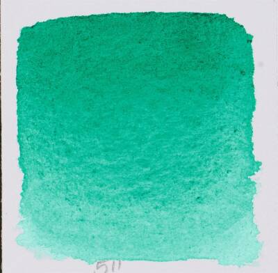 Schmincke Horadam Aquarell Artist Watercolor Chromium Oxide Green Brilliant 1/2 Tab.