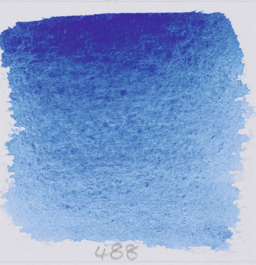 Schmincke Horadam Aquarell Artist Watercolor Cobalt Blue Deep 1/2 Tab. - 2
