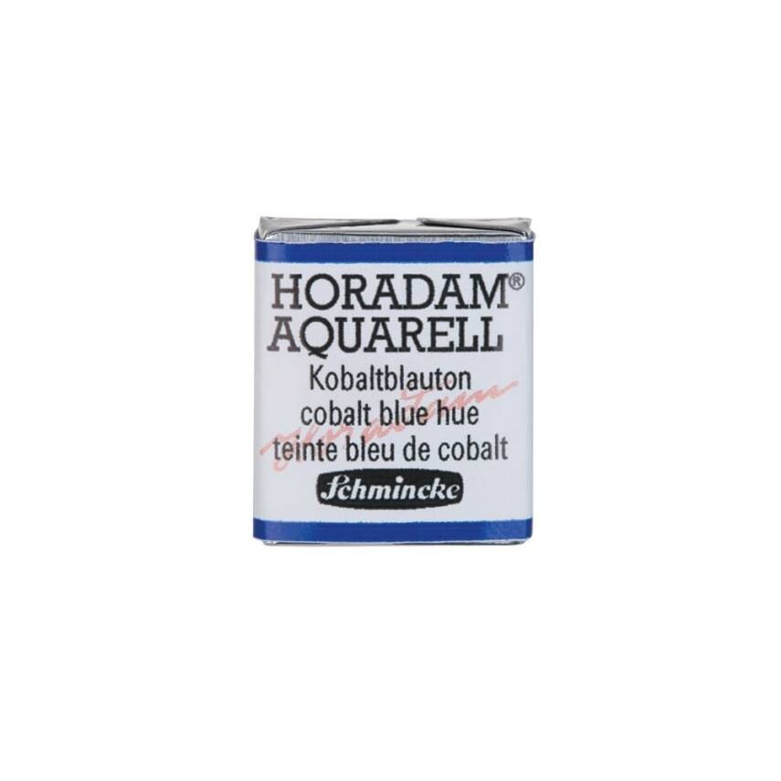 Schmincke Horadam Aquarell Artist Watercolor Cobalt Blue Hue 1/2 Tab. - 1