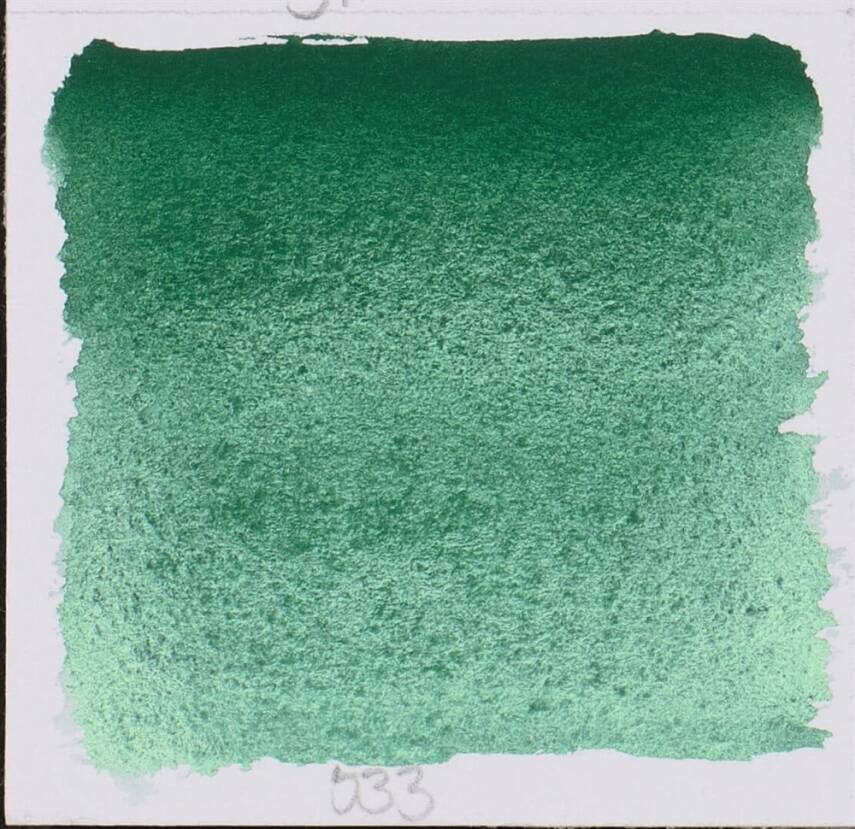 Schmincke Horadam Aquarell Artist Watercolor Cobalt Green Dark 1/2 Tab. - 2