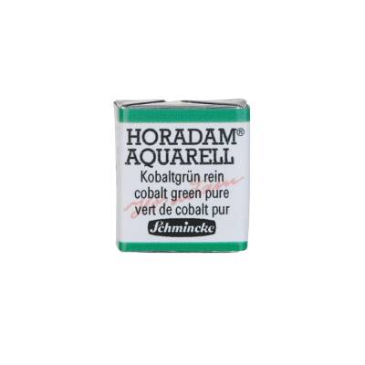 Schmincke Horadam Aquarell Artist Watercolor Cobalt Green Pure 1/2 Tab.