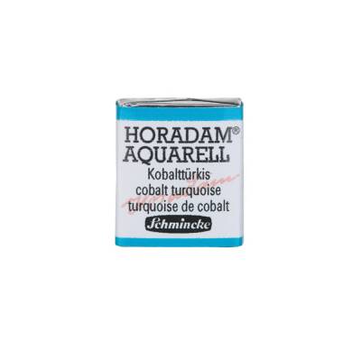 Schmincke Horadam Aquarell Artist Watercolor Cobalt Turquoise 1/2 Tab.
