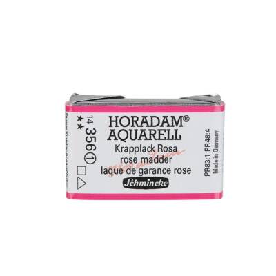 Schmincke Horadam Aquarell Artist Watercolor Full Pan Series 1 356 Rose Madder