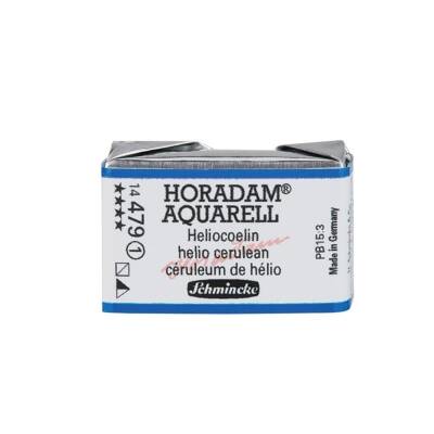Schmincke Horadam Aquarell Artist Watercolor Full Pan Series 1 479 Helio Cerulean