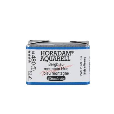 Schmincke Horadam Aquarell Artist Watercolor Full Pan Series 1 480 Mountain Blue