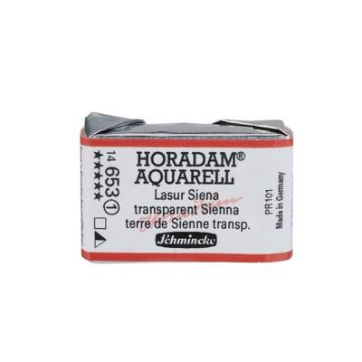 Schmincke Horadam Aquarell Artist Watercolor Full Pan Series 1 653 Transparent Sienna