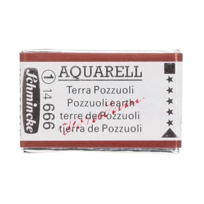 Schmincke Horadam Aquarell Artist Watercolor Full Pan Series 1 666 Pozzuoli Earth