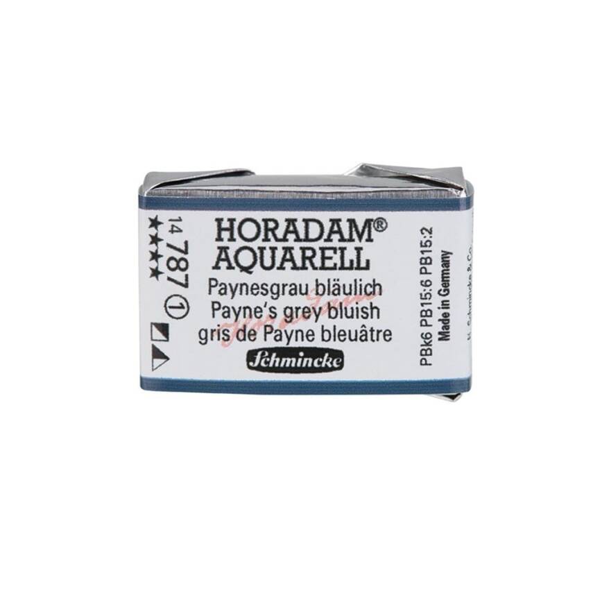 Schmincke Horadam Aquarell Artist Watercolor Full Pan Series 1 787 Payne'S Gray Bluish - 1