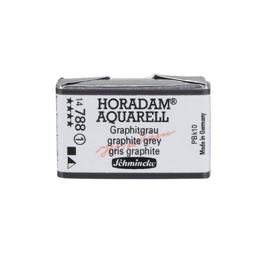 Schmincke Horadam Aquarell Artist Watercolor Full Pan Series 1 788 Graphite Gray - 1
