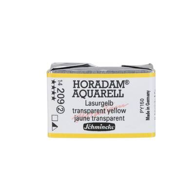 Schmincke Horadam Aquarell Artist Watercolor Full Pan Series 2 209 Translucent Yellow