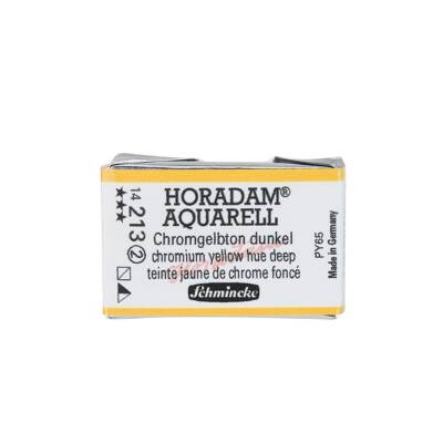 Schmincke Horadam Aquarell Artist Watercolor Full Pan Series 2 213 Chrome Yellow Deep No Lead