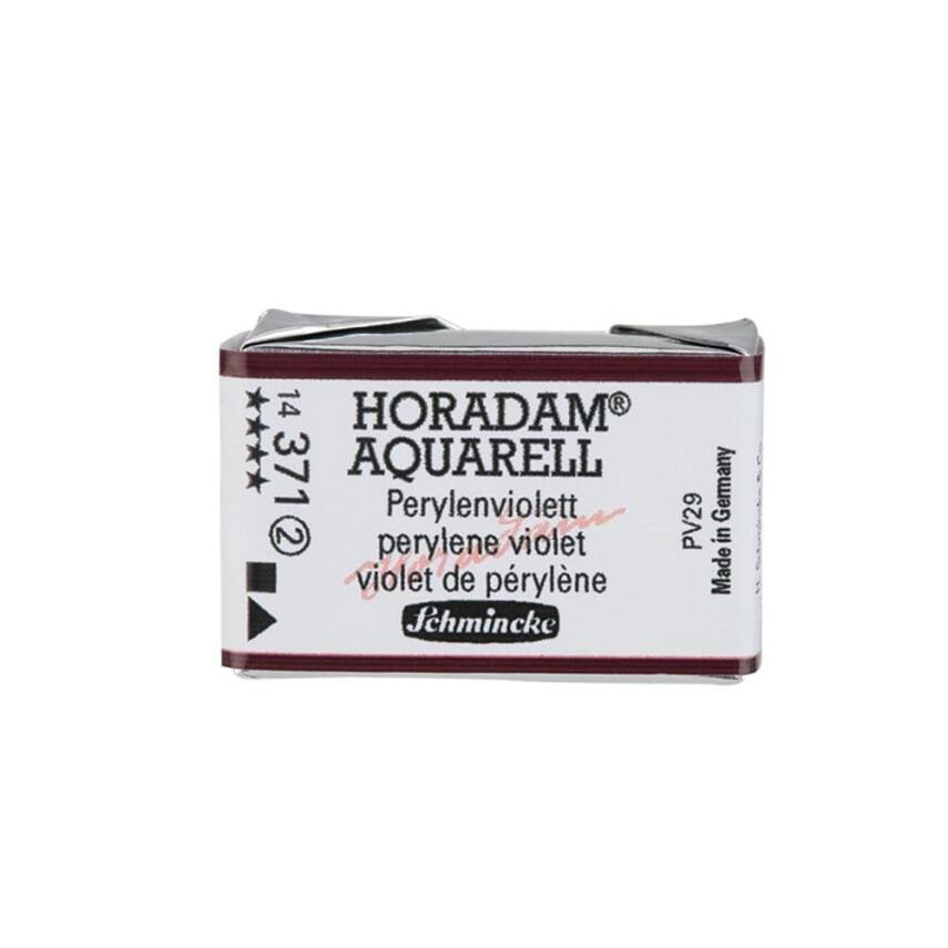 Schmincke Horadam Aquarell Artist Watercolor Full Pan Series 2 371 Perylene Violet - 1