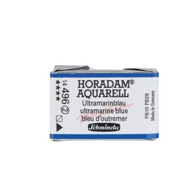 Schmincke Horadam Aquarell Artist Watercolor Full Pan Series 2 496 Ultramarine Blue