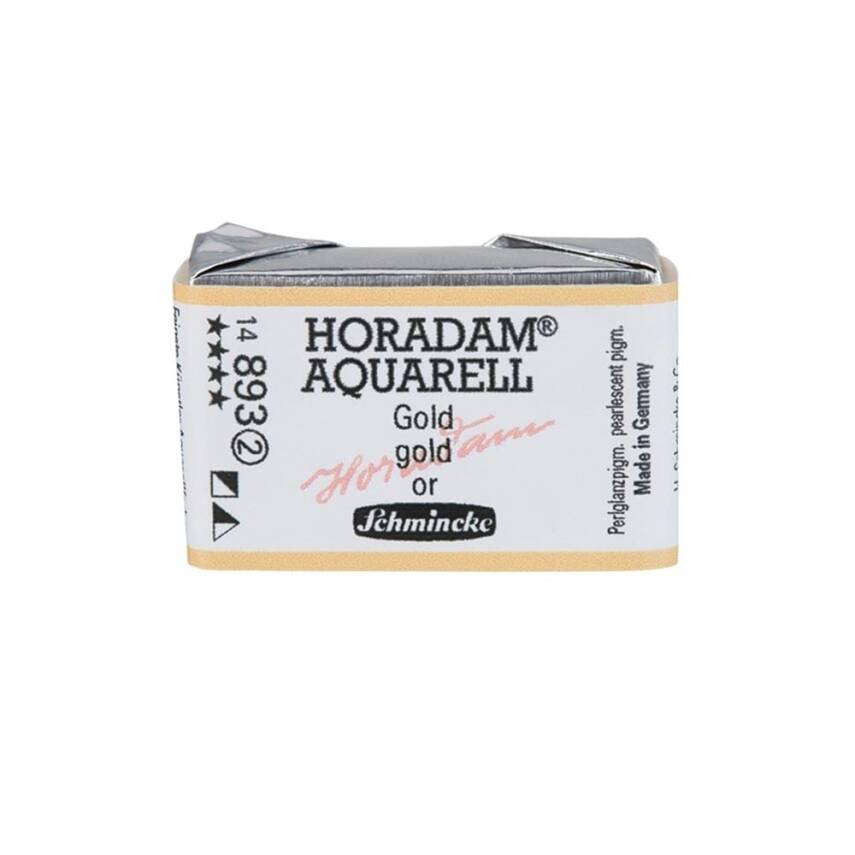Schmincke Horadam Aquarell Artist Watercolor Full Pan Series 2 893 Gold - 1