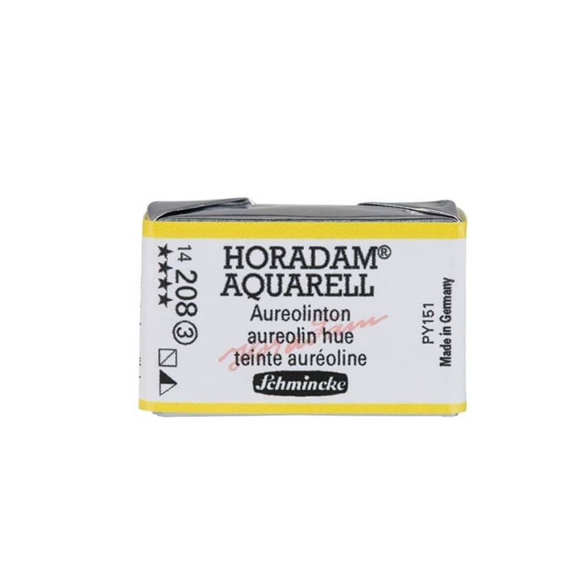 Schmincke Horadam Aquarell Artist Watercolor Full Pan Series 3 208 Aureolin Modern - 1