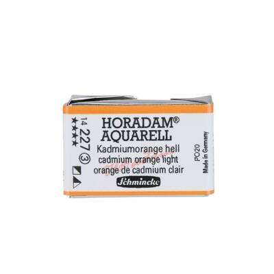 Schmincke Horadam Aquarell Artist Watercolor Full Pan Series 3 227 Cadmium Orange Light