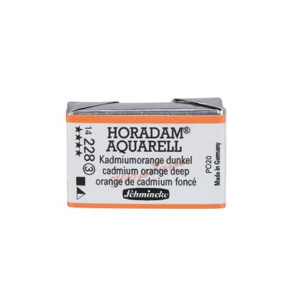 Schmincke Horadam Aquarell Artist Watercolor Full Pan Series 3 228 Cadmium Orange Deep