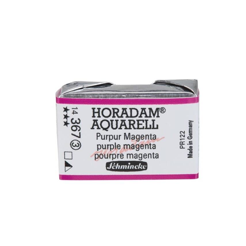 Schmincke Horadam Aquarell Artist Watercolor Full Pan Series 3 367 Purple Magenta - 1