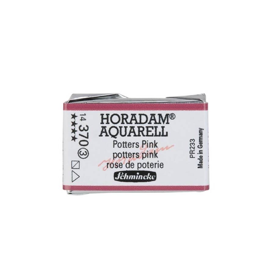 Schmincke Horadam Aquarell Artist Watercolor Full Pan Series 3 370 Potters Pink - 1