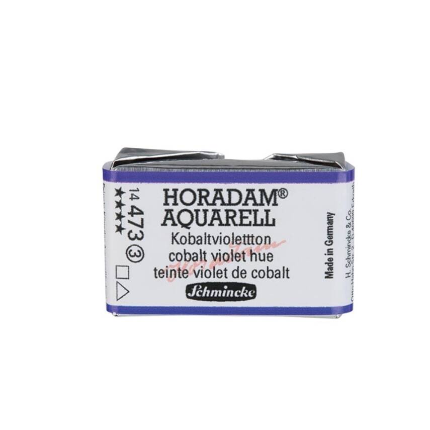 Schmincke Horadam Aquarell Artist Watercolor Full Pan Series 3 373 Cobalt Violet Hue - 1