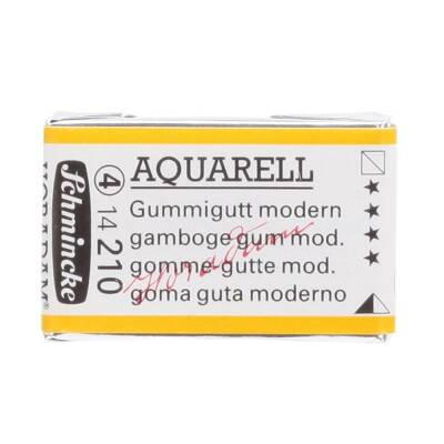 Schmincke Horadam Aquarell Artist Watercolor Full Pan Series 4 210 Gamboge Gum Modern